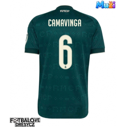 Real Madrid Eduardo Camavinga #6 Venkovní Dres 2026-27 Krátký Rukáv Real Madrid Eduardo Camavinga #6 Venkovní Dres 2026-27 Krátký Rukáv